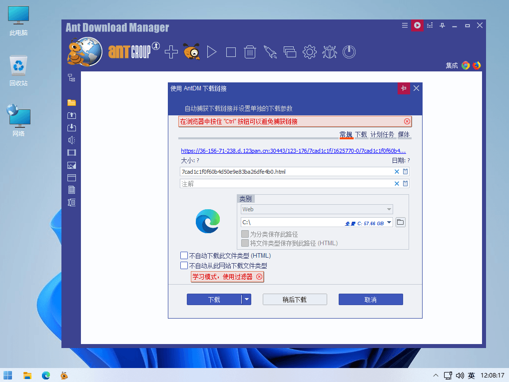 Ant Download Manager 国外一款小巧的文件下载管理器