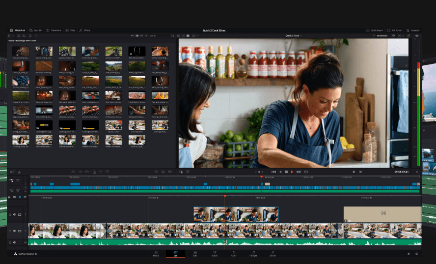 DaVinci Resolve Studio x64 达芬奇视频调色后期剪辑软件